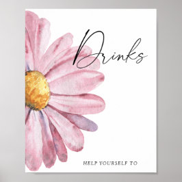 デイジー- Drinks Poster ポスター