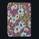 デイジー iPad MINIカバー<br><div class="desc">白いかわいらしデイジーの花のアートデザイン。</div>