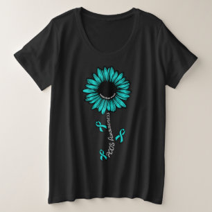 デイジー...PCOS プラスサイズTシャツ