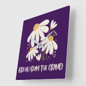 デイジーBFTGクロック スクエア壁時計 (傾斜)