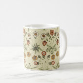 デイジーby William Morris、ヴィンテージビクトリアン花 コーヒーマグカップ (正面右)