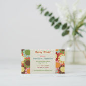 デイジーDissy -オレンジ-名刺 名刺 (スタンド正面)