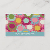デイジーDissy -ピンク-名刺 名刺 (裏面)
