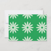 デイジーRSVPとQRコード 出欠カード (裏面)