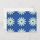 デイジーRSVPとQRコード 出欠カード (裏面)