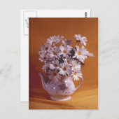 デイジーTeapot PostCard ポストカード (正面/裏面)