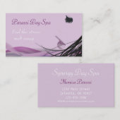 デイスパとサロン 名刺 (正面/裏面)