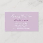 デイスパとサロン 名刺 (裏面)