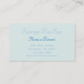 デイスパとサロン 名刺 (裏面)