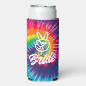 デイズド&婚約したバチェロレッテ絞り染めパーティーのお気に入り スリム缶クーラー (Seltzer裏面)