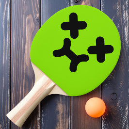 デイズプティ顔グリーン卓球ラケット 卓球ラケット