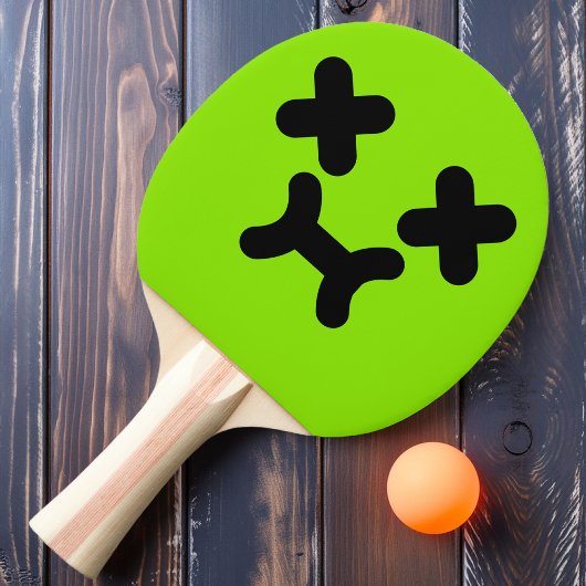 デイズプティ顔グリーン卓球ラケット 卓球ラケット