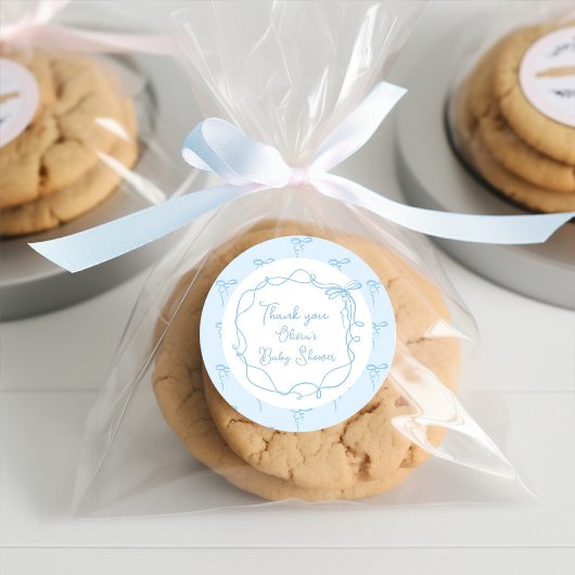 デイティ弓ブルーの手を引いた波状のフレームを感謝していお客様 ラウンドシール