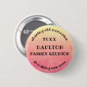 デイテッド家族懇親会メモリーズウォーターカラーお土産 缶バッジ (正面&裏面)