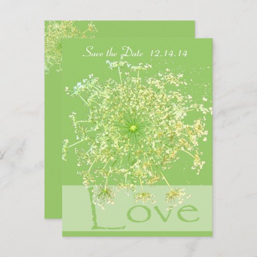 デイトクイーンアンのレースを保存 案内ポストカード (正面/裏面)