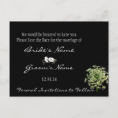 デイトクイーンアンのレースを保存 案内ポストカード (裏面)