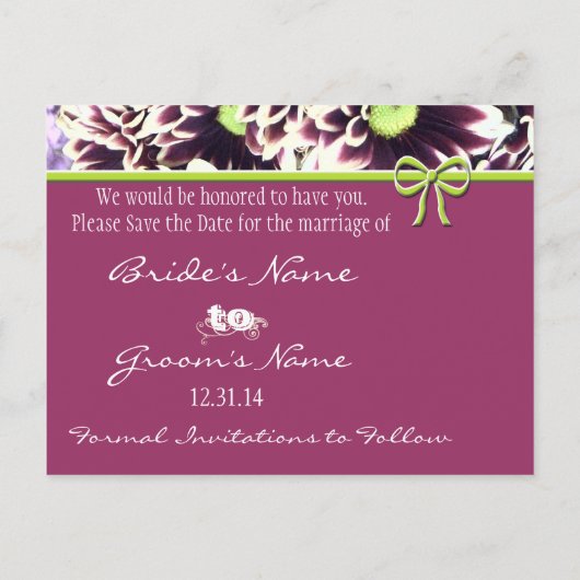 デイトクイーンアンのレースを保存 案内ポストカード (裏面)