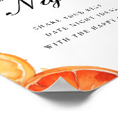 デイトナイトアイディアアペロルスピリッツブライダルシャワー標識 ポスター (角)