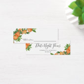 デイトナイトアイディアオレンジブライダルシャワー結婚ズ (デスク)