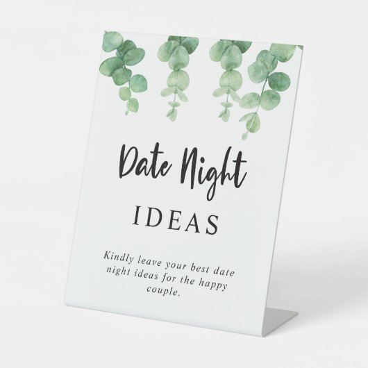 デイトナイトアイディアユーカリ結婚ス植物学 台座サイン (正面)