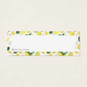 デイトナイトアイディアレモンブライダルシャワー結婚ズ (裏面)