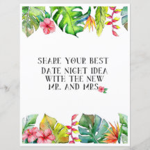 デイトナイトトロピカルブライダルシャワー活動