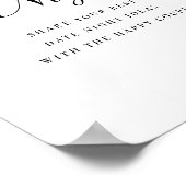 デイトナイト彼女はスクープされたブライダルの看板 ポスター (角)