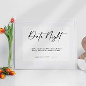 デイトナイト結婚の看板ポスター ポスター