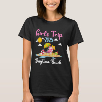 デイトナビーチガールズトリップ2025夏休みマッツ Tシャツ
