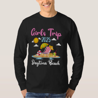 デイトナビーチガールズトリップ2025夏休みマッツ Tシャツ