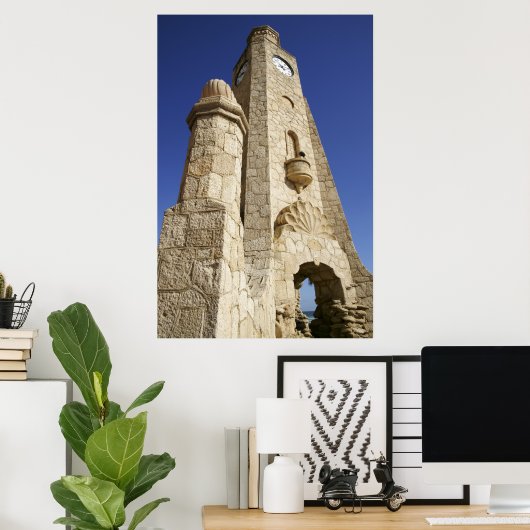 デイトナビーチクロックタワー2 ポスター (ホームオフィス)