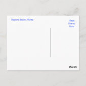 デイトナビーチコーストポストカード ポストカード (裏面)