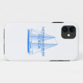 デイトナビーチショアーズコースト航海のレーティングセイル Case-Mate iPhoneケース (裏面(横))