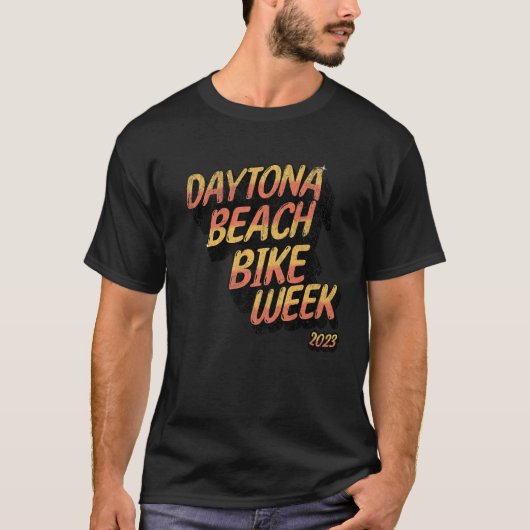 デイトナビーチバイクウィーク2023グッドタイムスタイルオンFR Tシャツ (正面)