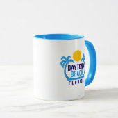 デイトナビーチフロリダコーヒーマグ マグカップ (正面右)