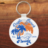 デイトナビーチフロリダサマーウェーブズバケーション60s キーホルダー (正面)