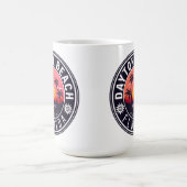 デイトナビーチフロリダサンセットパームツリーズお土産 コーヒーマグカップ (中央)