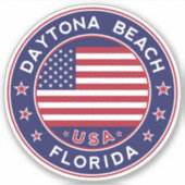 デイトナビーチフロリダデイトナビーチ シール (正面)