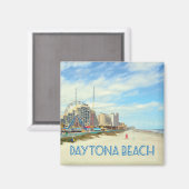 デイトナビーチフロリダビーチ写真 マグネット (正面/裏面)