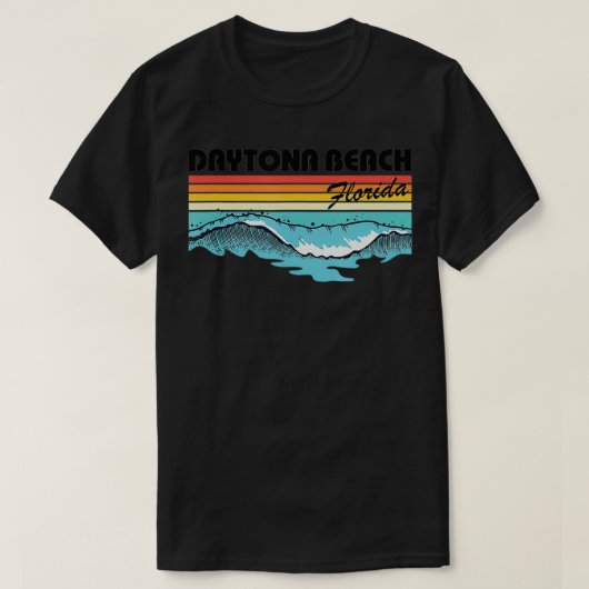 デイトナビーチフロリダ休暇 Tシャツ (デザイン正面)