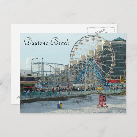 デイトナビーチフロリダ写真ポストカードキープサケ ポストカード (正面/裏面)