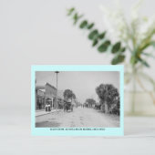 デイトナビーチフロリダ1900年通りシーン ポストカード (スタンド正面)