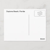 デイトナビーチフロリダ ポストカード (裏面)