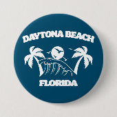 デイトナビーチフロリダ 缶バッジ (正面)