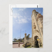 デイトナビーチボードウォーククロックタワーポストカード ポストカード (正面/裏面)