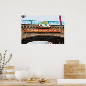 デイトナビーチメインピアボードウォークブリッジポスター ポスター (キッチン)