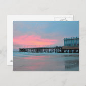 デイトナビーチメイン通りピア朝日はがき ポストカード (正面/裏面)