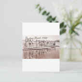 デイトナビーチヴィンテージサーフグループ写真 ポストカード (スタンド正面)