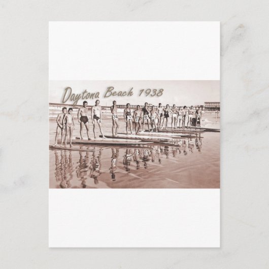 デイトナビーチヴィンテージサーフグループ写真 ポストカード (正面)