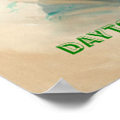 デイトナビーチ旅行ポスター ポスター (角)